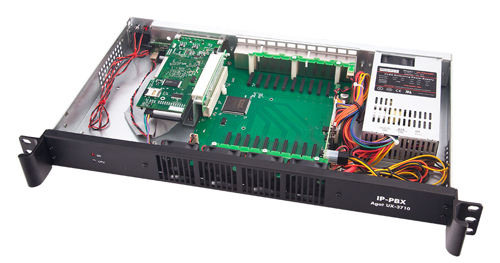 Профессиональная телефонная станция Агат UX серии 3710 позволит   организовать связь для Вашей организации с использованием как традиционных аналоговых телефонных линий или потоков Е1, так и посредством VOIP (технологии передачи голоса по IP сети).